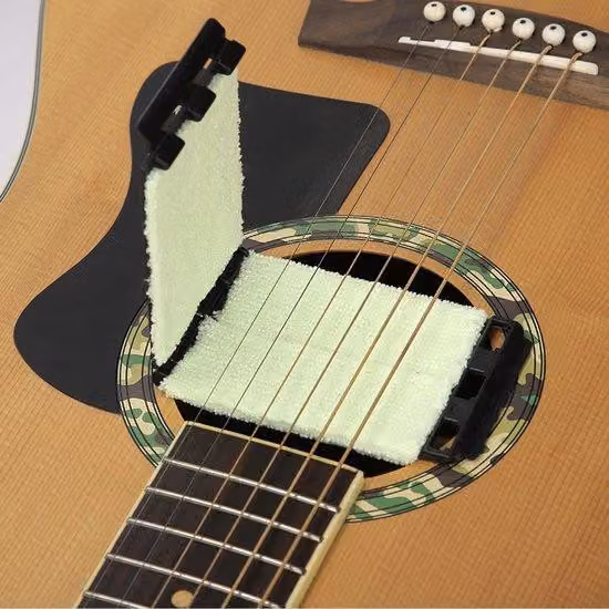 Set di pulizia per chitarra elettrica, 2 pezzi, per chitarre elettriche, violini, bassi, ukulele, con panno per tastiera