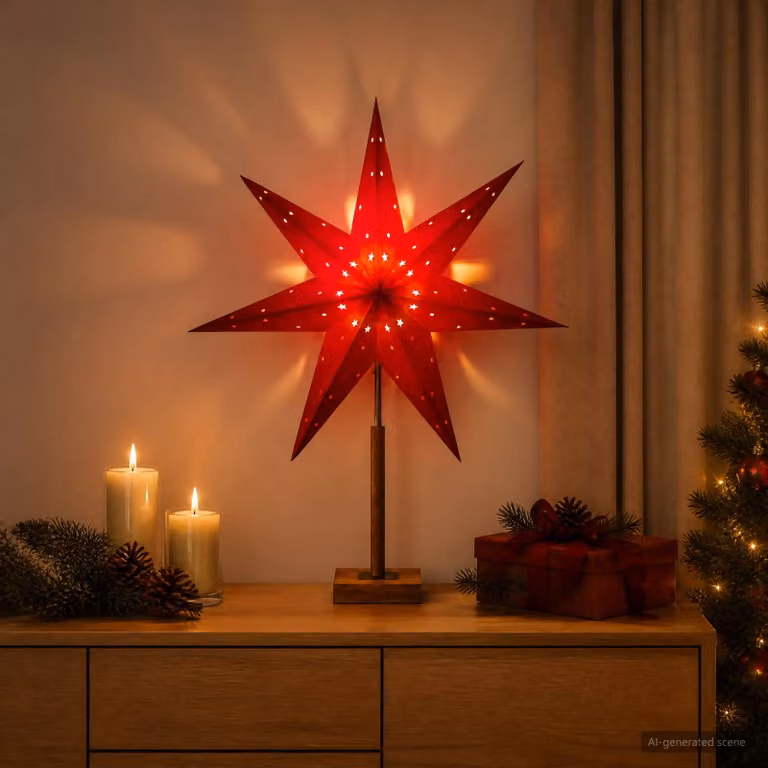 vidaXL Illuminazione Natalizia RAAHE Bianco caldo 55 x 15 x 70 cm