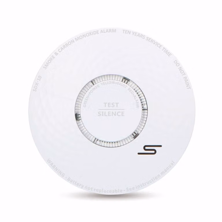 Alecto SDX10 - Set di rivelatori di fumo e monossido di carbonio - Bianco