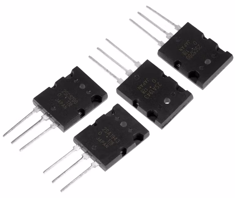 Transistor audio 2SC5200/2SA1943, 5 coppie, 10 pezzi, silicio
