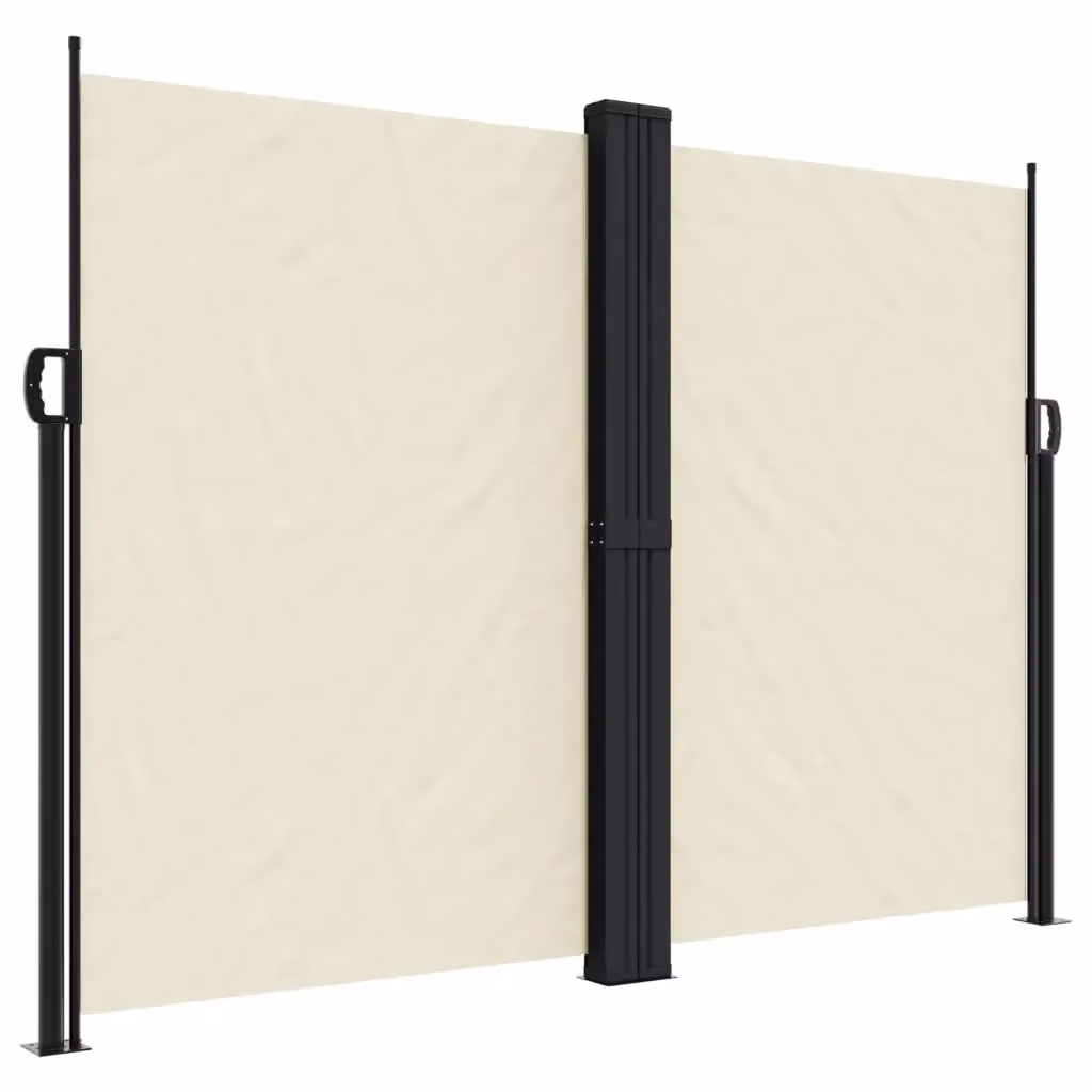 Tenda da sole laterale retrattile Videx beige in poliestere e acciaio L: 600 cm, H: 180 cm – 2
