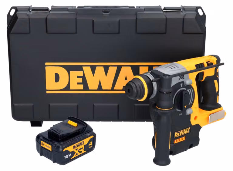 Martello combinato a batteria DeWalt DCH 273 NT 18 V 2,1 J SDS Plus Brushless + 1x batteria 4,0 Ah + valigetta - senza caricabatteria