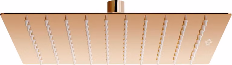 Mexen Slim soffione doccia 25 x 25 cm, oro rosa - 79125-60