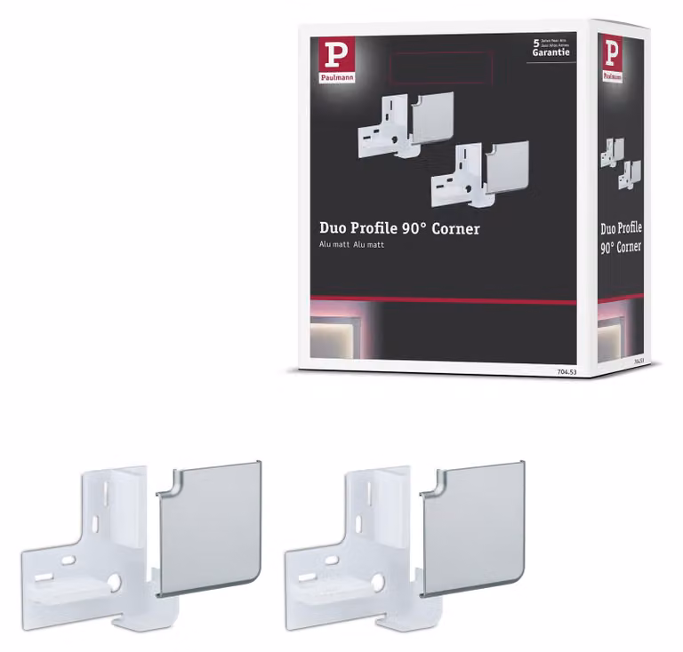 Paulmann Duo Profil 90° Corner 2er Pack