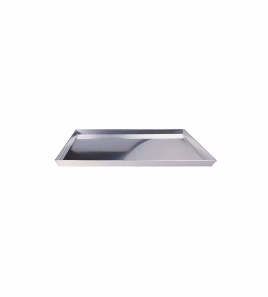 Teglia rettangolare in alluminio Agnelli Silver L 40 cm x P 30 cm x H 3 cm – 2