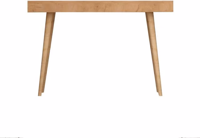 Scrivania in legno in stile scandinavo HANAH HOME, Marrone, L: 60 cm, P: 100 cm, H: 74 cm