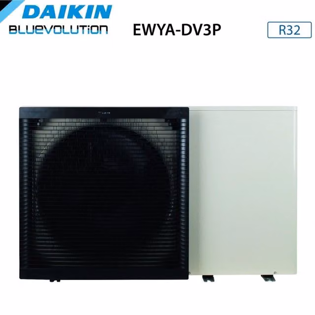 Mini Chiller Daikin EWYA-009DV3P Pompa di Calore Inverter Aria-Acqua da 9 kW Monofase R-32 Classe A+++ Colore Bianco