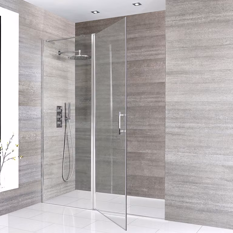 Box Doccia Walk-In con Anta Battente Singola - Portland