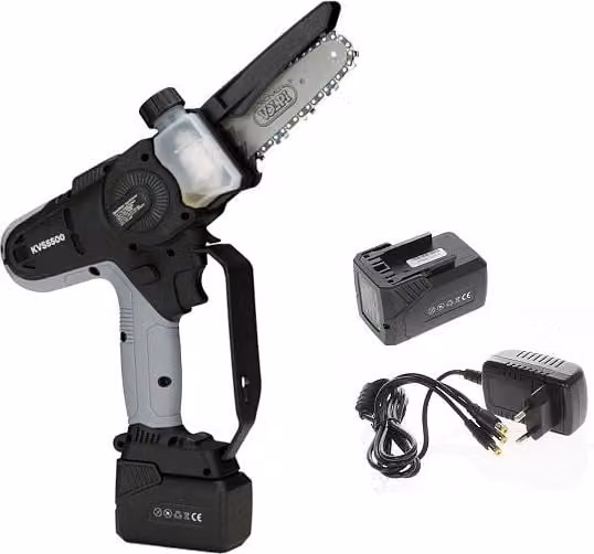 Potatore a batteria Volpi KVS5500 con 2 batterie 14,4V 4,0Ah barra da 10cm
