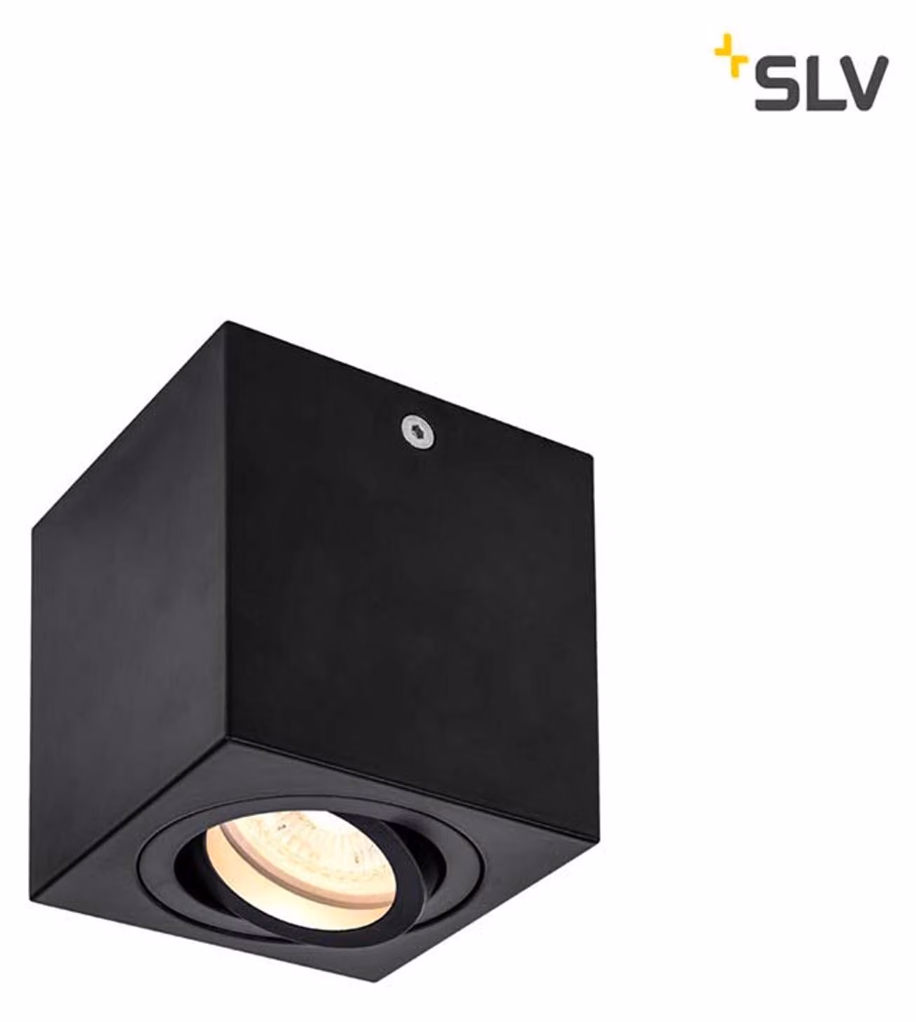 Triledo Faretto da soffitto singolo CL angolare 8,5 cm nero GU10