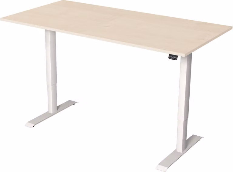 kerkmann 3602 kerkmann scrivania Move 1, (L) 1.600 mm, acero