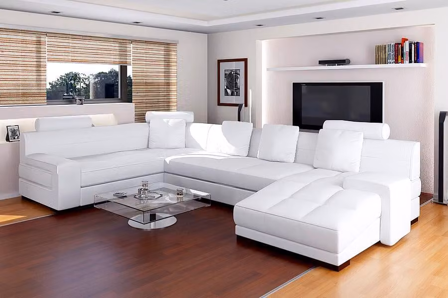 Wohnlandschaft Ecksofa Sofa Couch Polster Sitz Garnitur Sofas Couchen Sitz