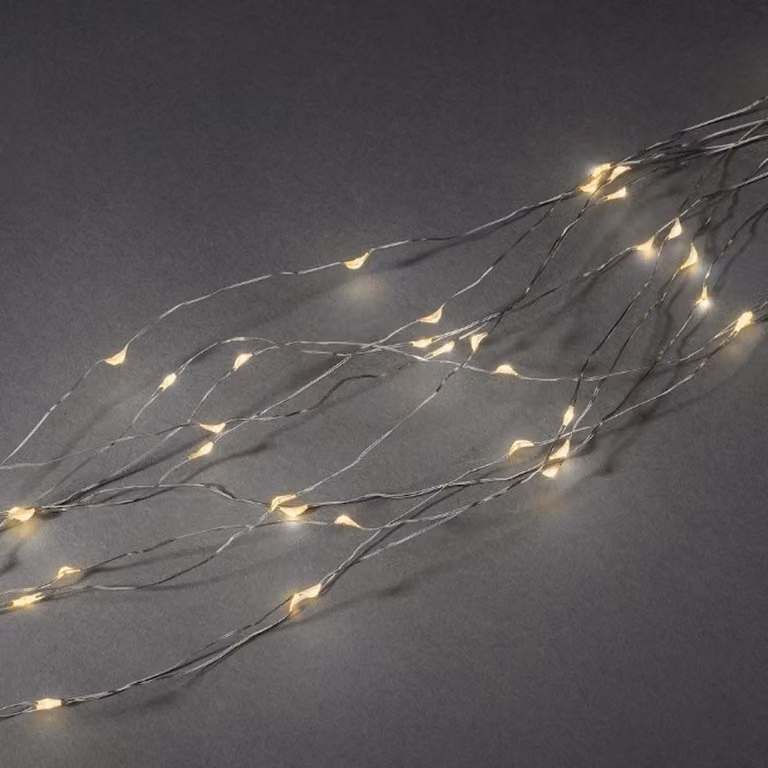 Illuminazione per albero di Natale 400 LED - bianco caldo - 50 m