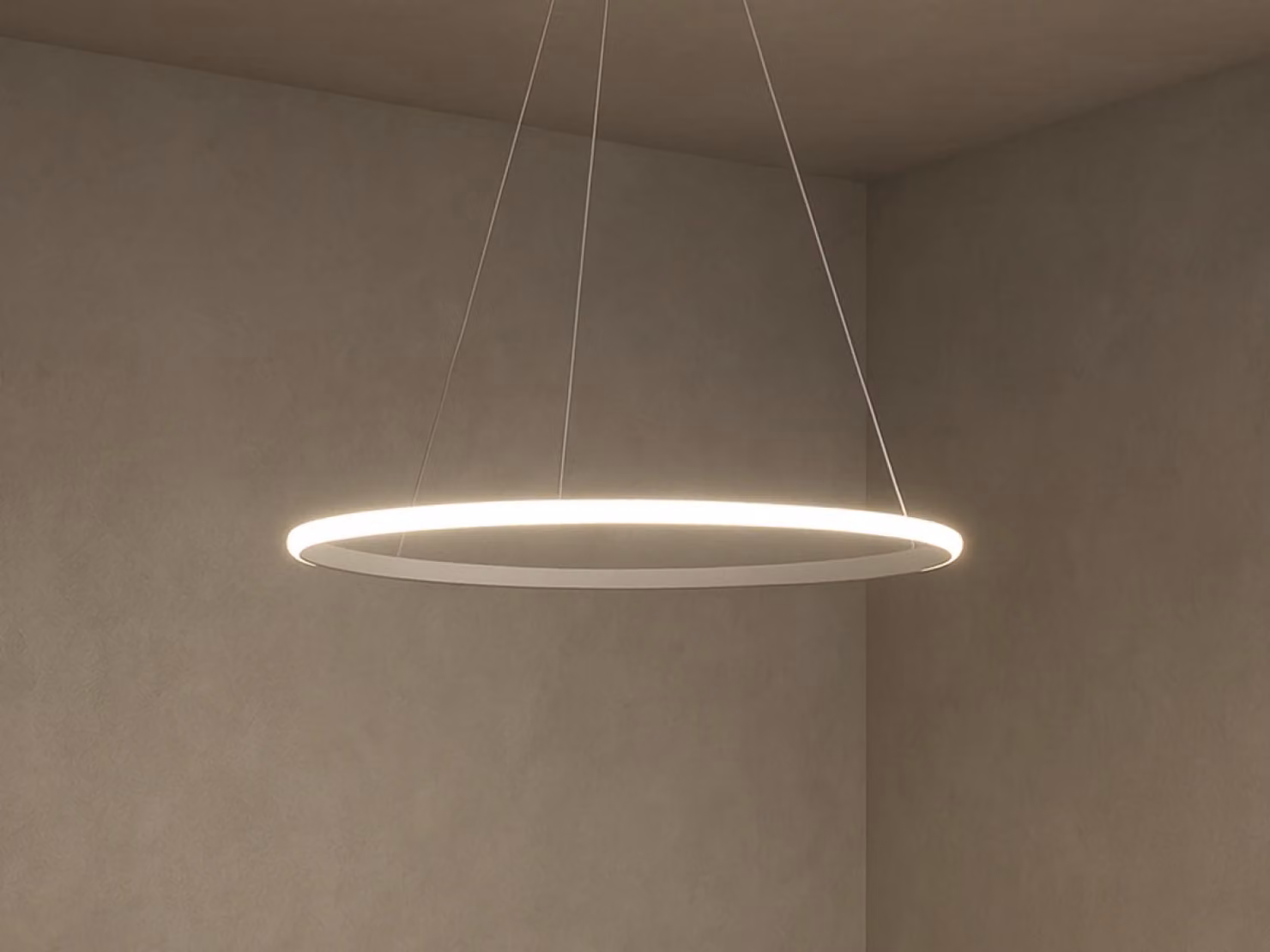 Lampada a sospensione a LED con telecomando, 32W - TB2300/W
