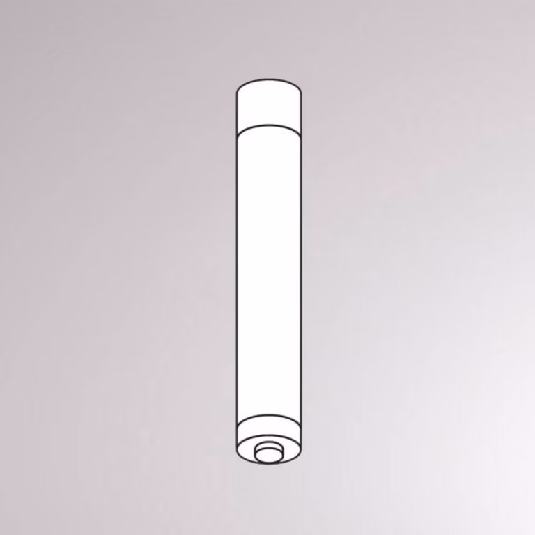 Molto Luce Attacco a soffitto per binario Volare, 7,1 cm bianco Volare Deckenbefestigung, Bianco / Opale, Alluminio, Sistema a binario