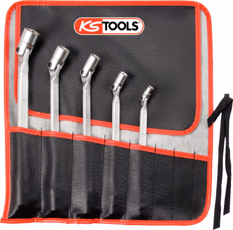 KS TOOLS Set di chiavi Torx-E a doppio snodo 5 pz - 517.0340