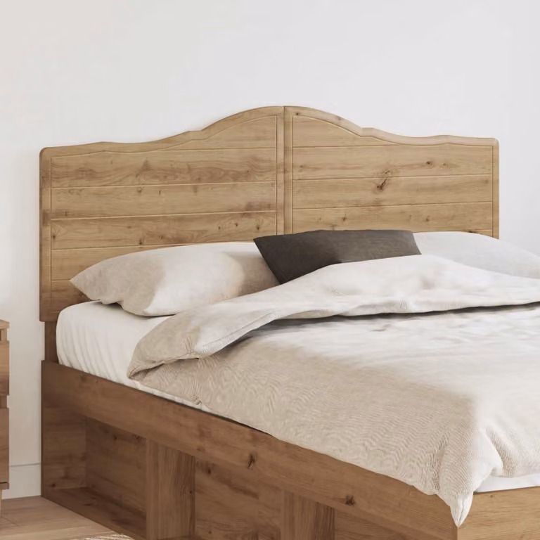 Testiera per letto vidaXL in legno ingegnerizzato rovere marrone