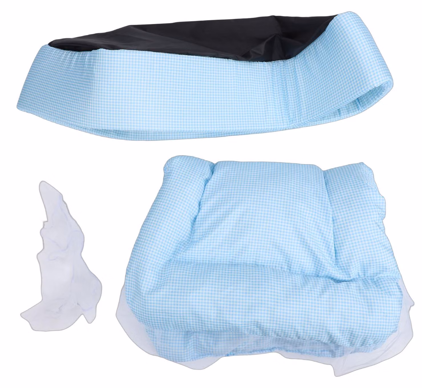 Cuccia per cani, comoda, pieghevole, lavabile, per animali domestici, morbida, rilassante, ideale per cuccioli, adatta per la casa o l'ufficio, colore blu
