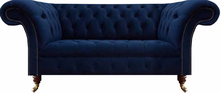 Wohnzimmer Sofa Zweisitzer Couch Polstermöbel Chesterfield Design Möbel