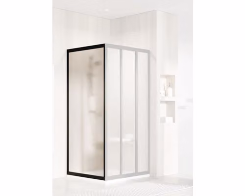 Schermo doccia per porta doccia RAVAK Supernova APSS-90 198 nero+Grape 940703R2ZG