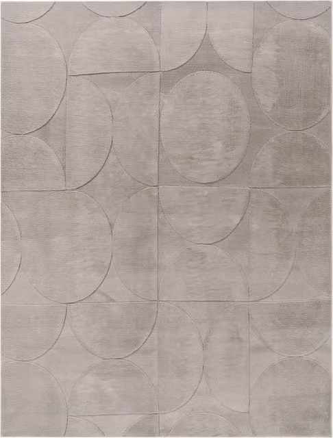 Tappeto in ecopelliccia Lelystar grigio L: 120 cm, P: 160 cm