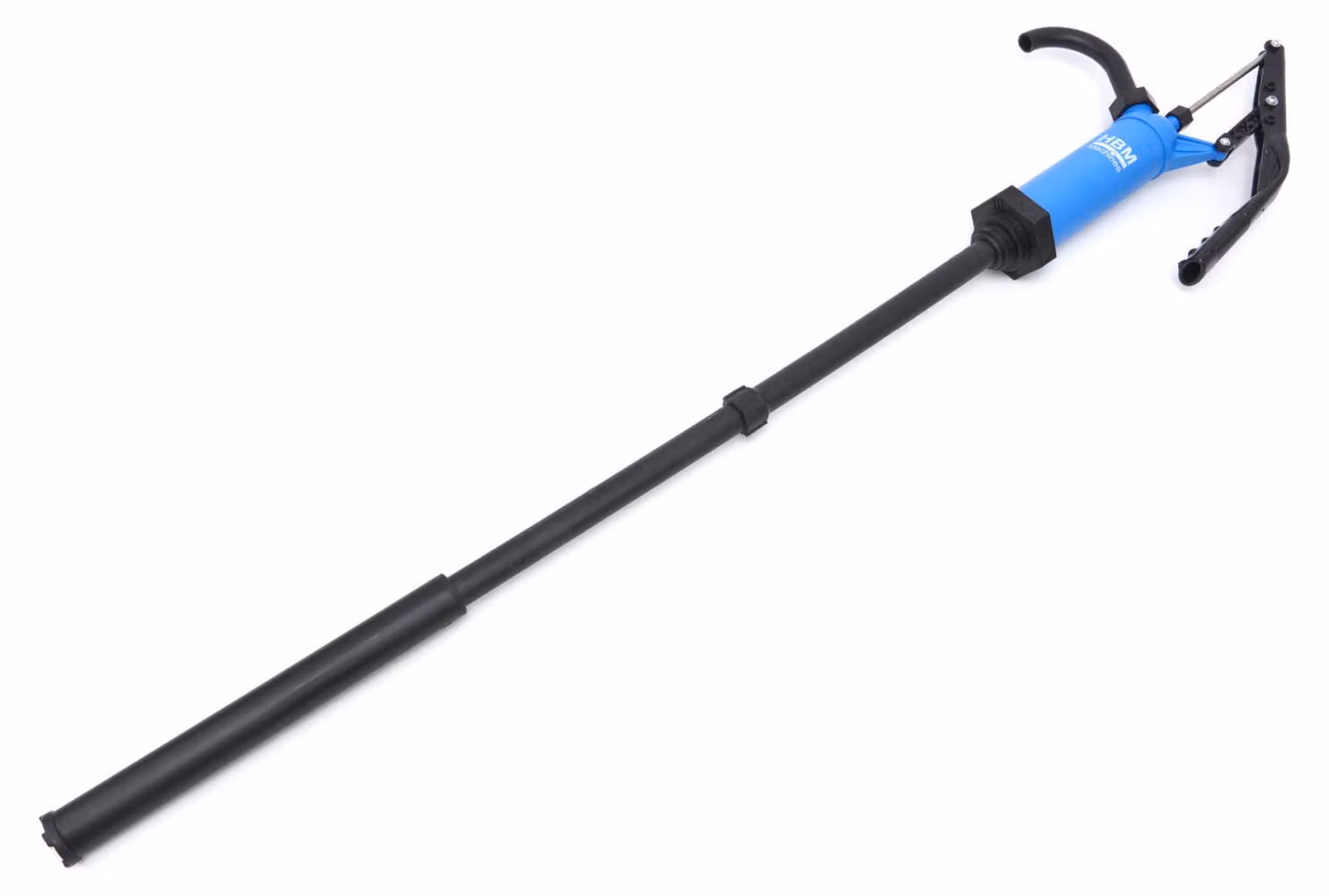 Pompa a leva per fusti d'olio manuale, portata 20 l/min, con tubo telescopico, pompa a barile, a leva,per travaso, per l'estrazione di gasolio,olio lubrificante, 20-200 litri Hbm