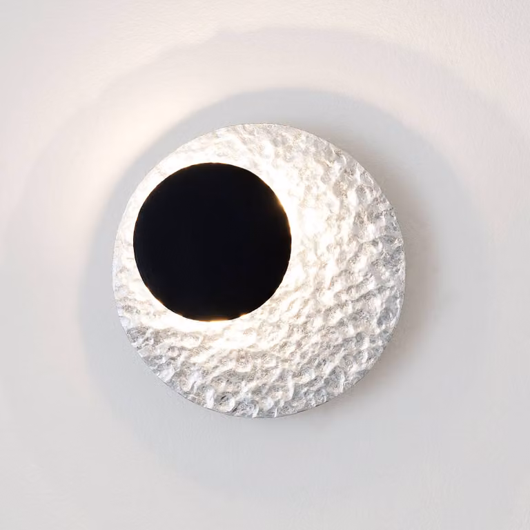 Holländer Applique da parete a LED Infinity, dimmerabile, Cromo / Argento, Soggiorno / Sala da pranzo, Metallo, Moderno, Applique a LED