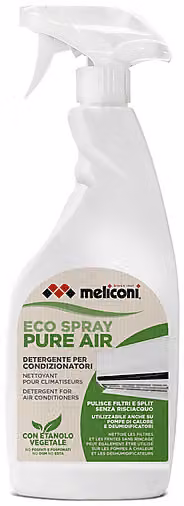 Detergente igienizzante Meliconi Eco Spray Pure Air bianco