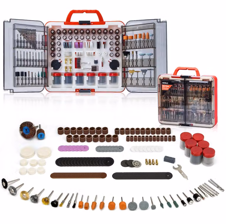 Set universale di accessori rotanti per utensili, kit multifunzione con mandrino per trapano