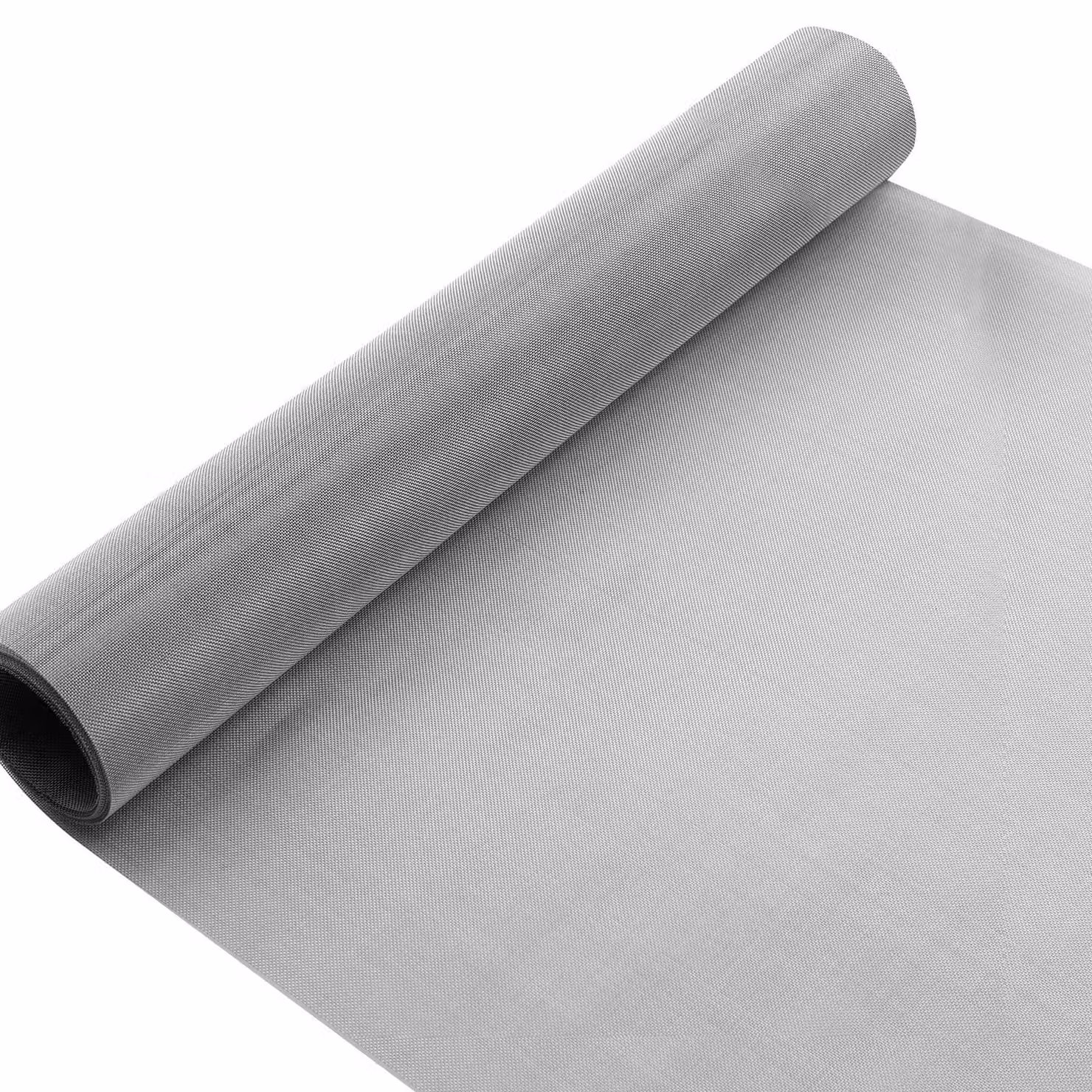 Rotolo di tessuto in acciaio inossidabile, dimensioni 30 cm x 2 m, trama 50