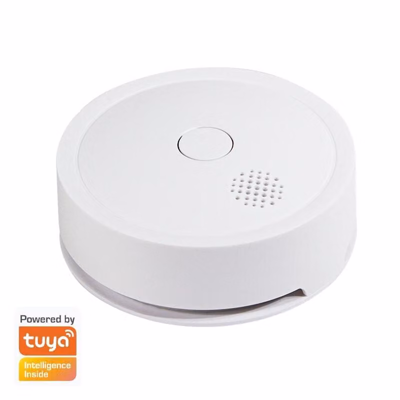 LogiLink SH0132 Rivelatore di fumo intelligente Wi-Fi LogiLink, compatibile con Tuya, bianco