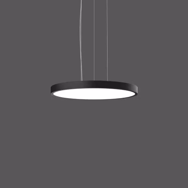 RZB Triona round, LED, 4000 K, 9650 lm, IP20, antracite