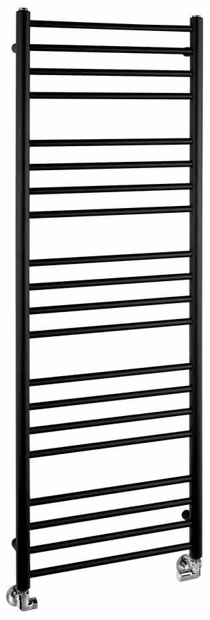 Radiatore da bagno Sapho DINA 500x1440 mm, nero opaco