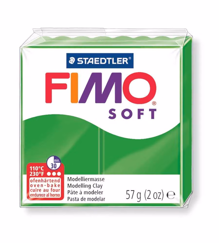 Pasta fimo soft 53 - 56 g verde tropicale