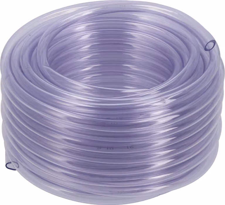 Tubo flessibile in PVC trasparente da 10 mm, 25 m