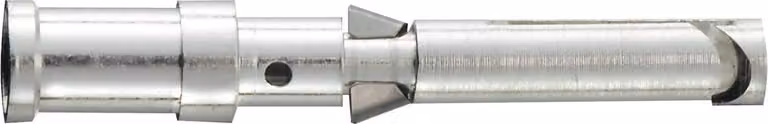 HARTING D-Goldtec Contatto a crimpare Presa (F) 1,5 mm² AWG16 oro, 1 pezzo Materiale lega di rame - 1 pezzo