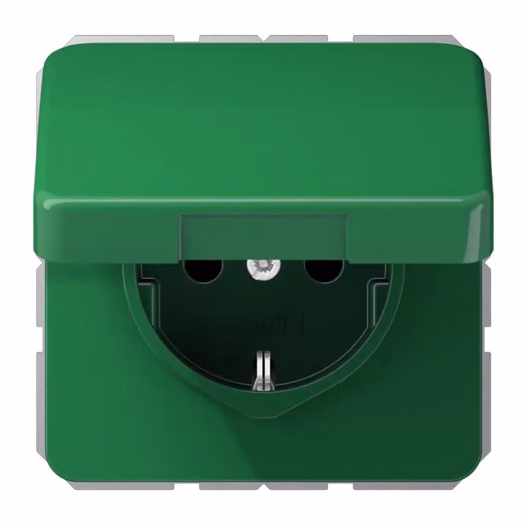 Jung CD1520BFKLGN Presa SCHUKO® 16 A 250 V ~ verde (per SV)