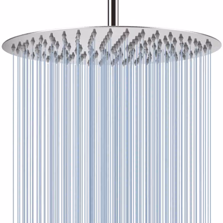 Set doccia a pioggia da 16 pollici in acciaio inossidabile con design moderno