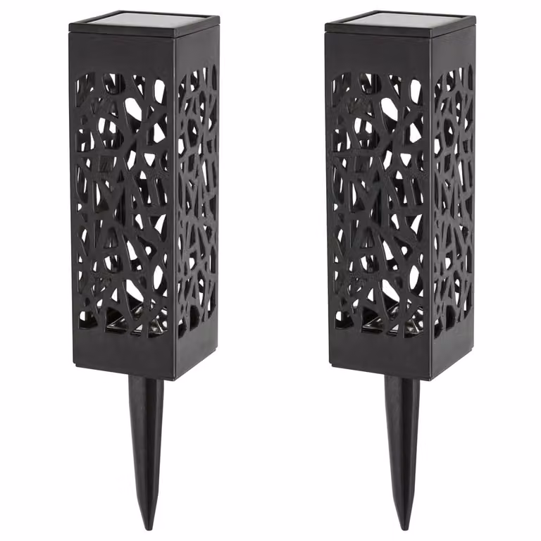 Lampada solare Mora, 2 lumen, grado di protezione IP23, colore: nero, LED 0,16 W, codice prodotto: 8949