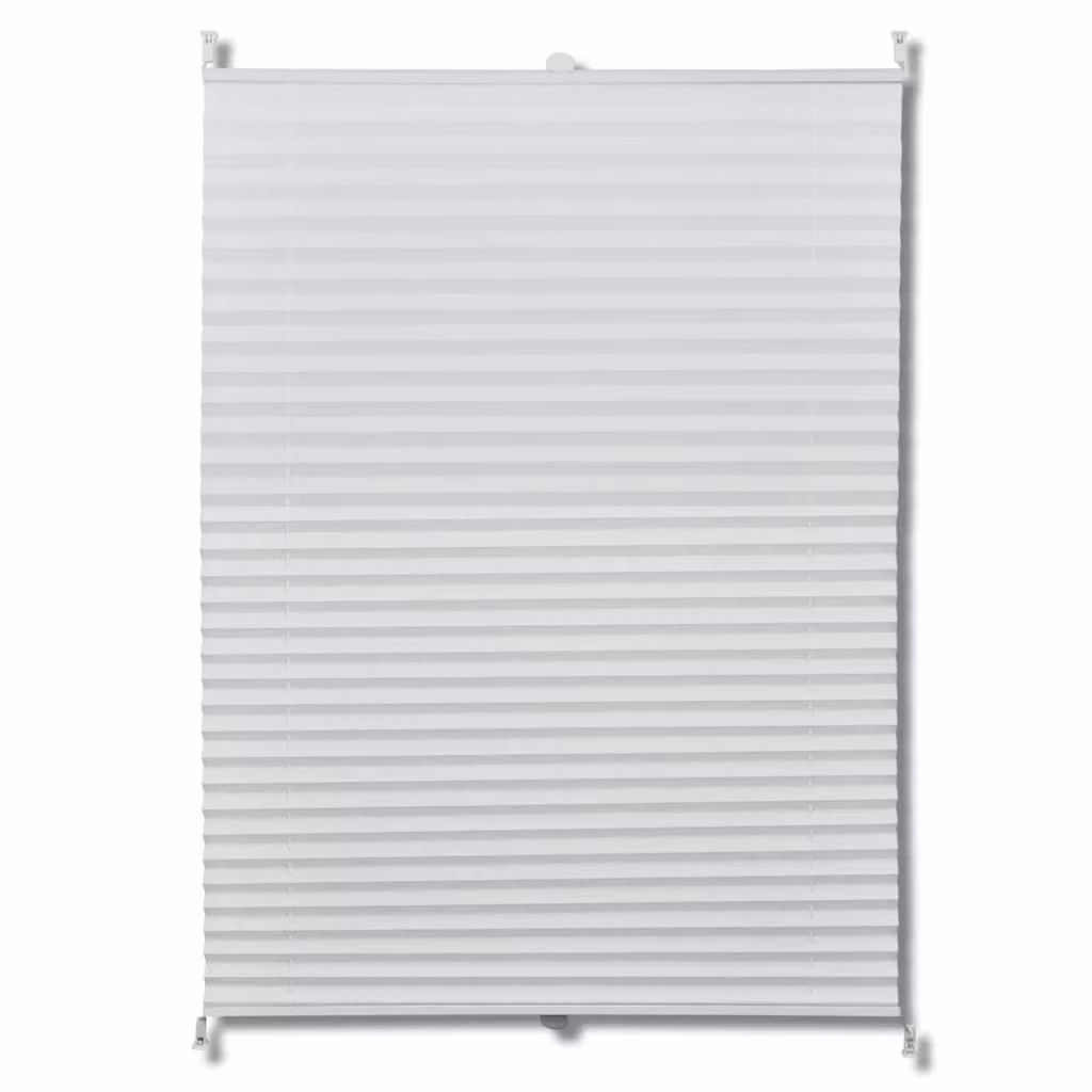 Tenda plissè 80x125cm bianca