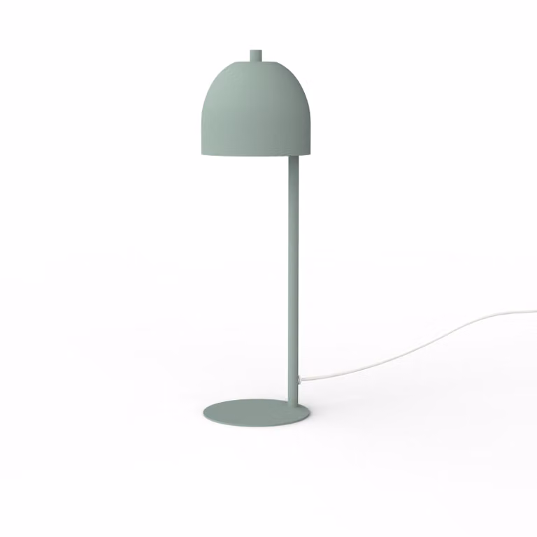 Lampada Da Tavolo Campanella Monocolore Opaca