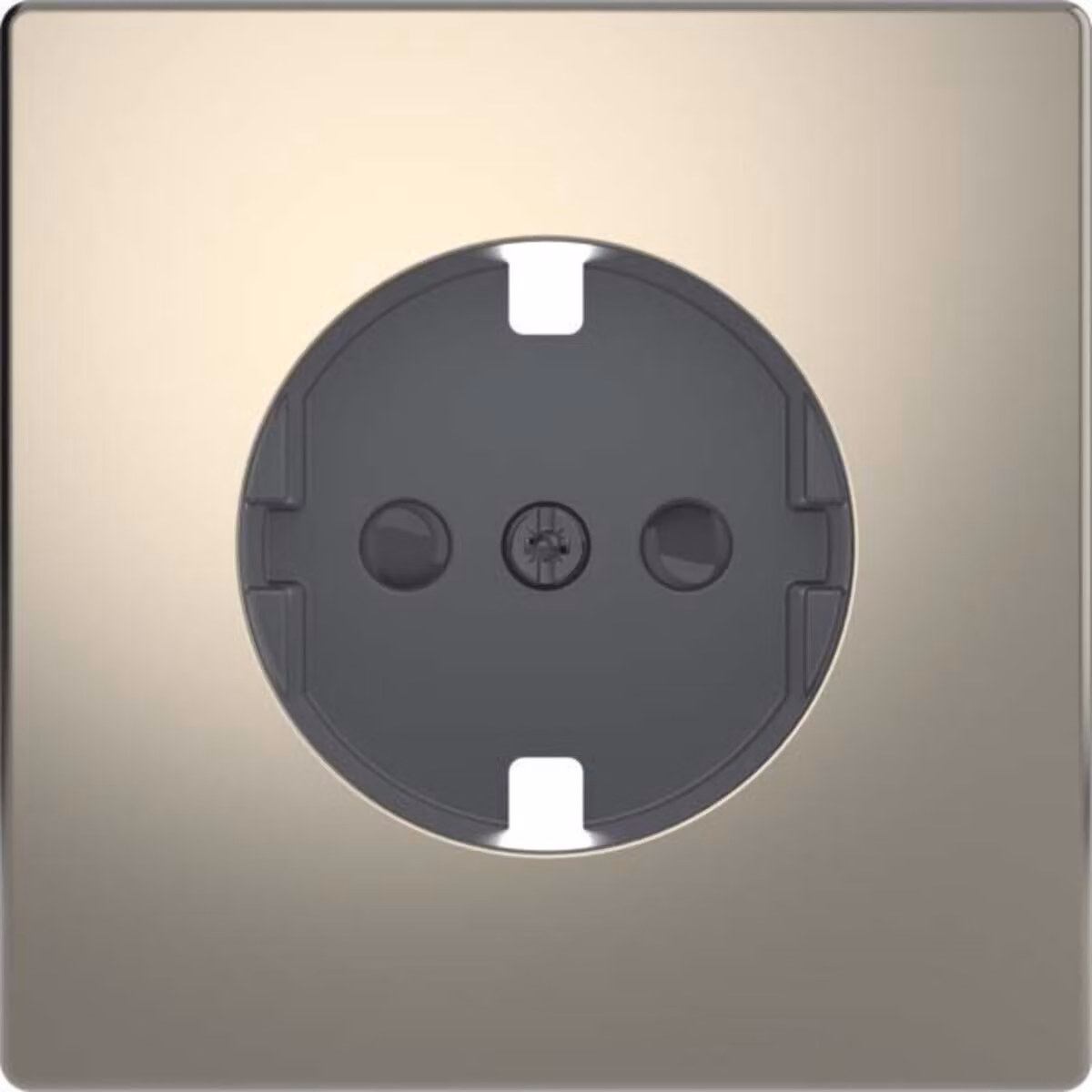 MERTEN MEG2330-6050 Piastra centrale in nichel metallizzato, System Design