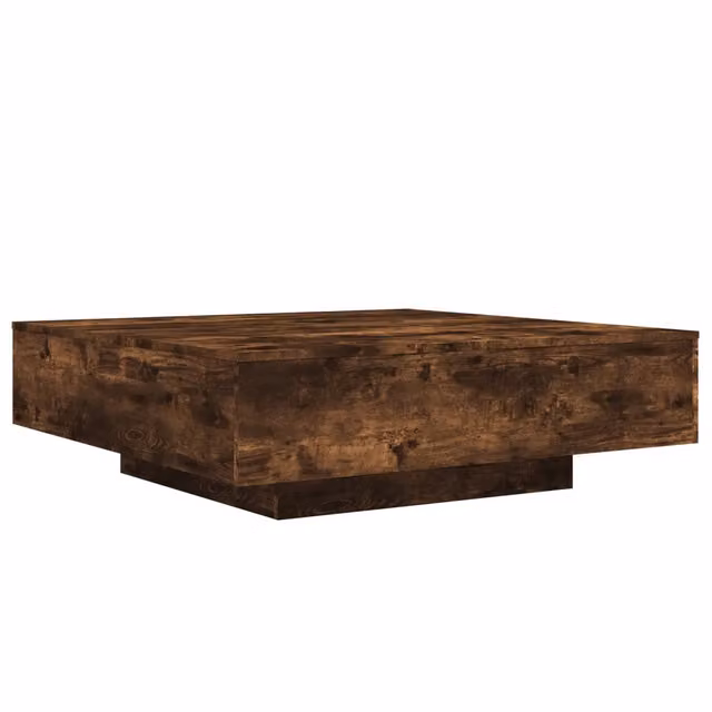 Tavolino da salotto | Tavolino da caff¨¨ | Tavolino da Soggiorno Rovere Fumo 100x100x31 cm Legno Multistrato
