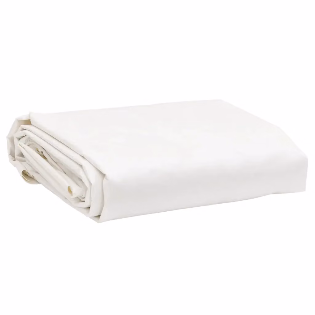 Telone in PVC bianco vidaXL 1,5 x 2 m