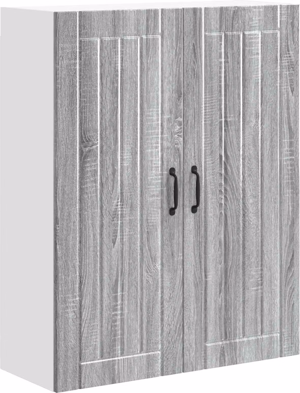 Armadietto a muro LUCCA Grigio Sonoma 80 x 31 x 100 cm