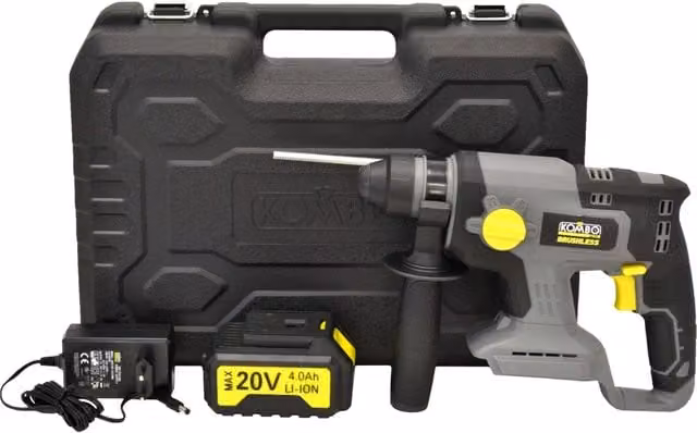 Tassellatore Brushless Professionale Kombo Nero con Batteria Ricaricabile – 1
