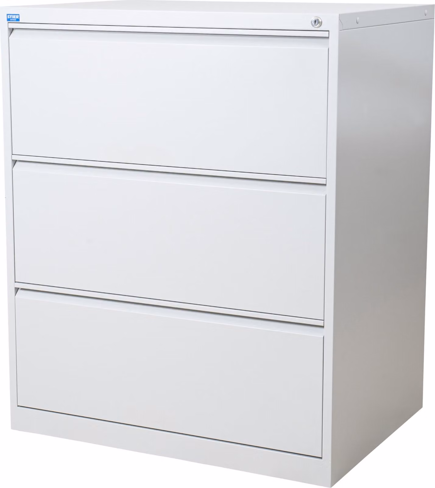 STIER Armadio per cartelle sospese, 3 cassetti, a due corsie, per 480 cartelle sospese DIN A4, 1020x790x620 mm