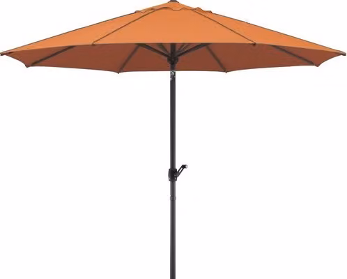 Ombrellone Schneider ADRIA Ø 350 cm circa, rotondo, terracotta