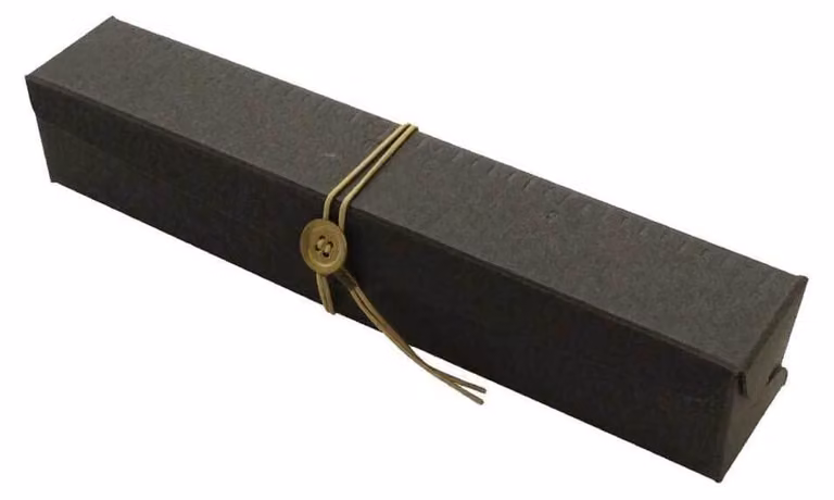 Set di valigette in cartone, grigio, 24x7,5x5,5 cm, 1 pezzo