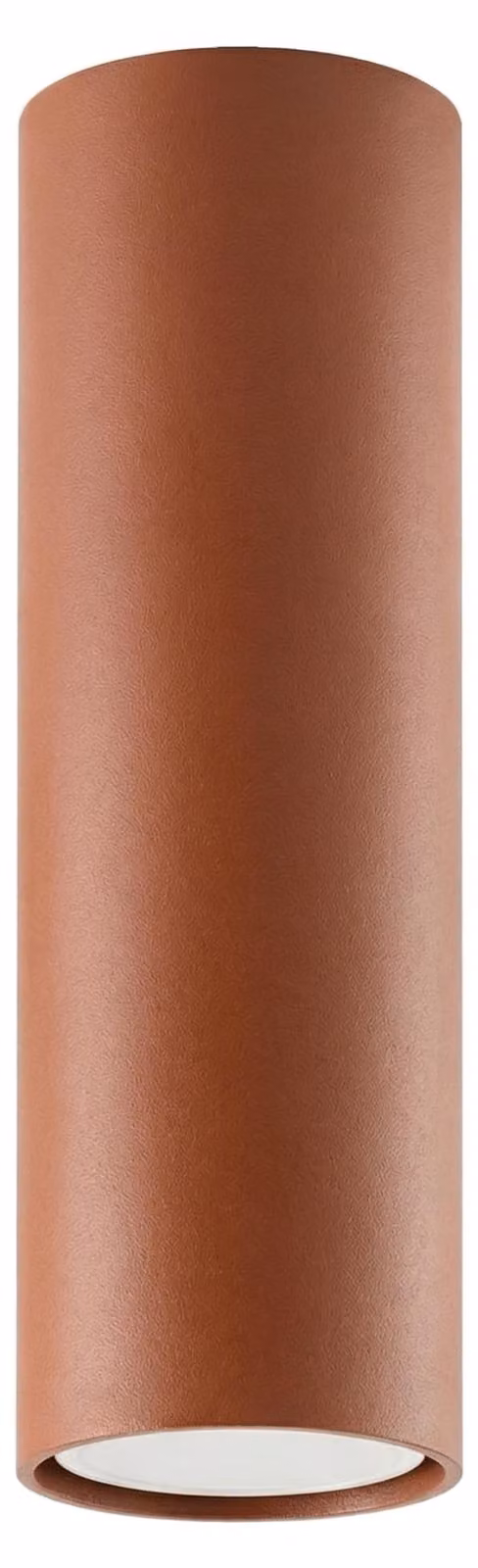 Plafone LAGOS 20 ocra rosso 1xGU10 10W acciaio 20x6x6 cm Sollux Lighting